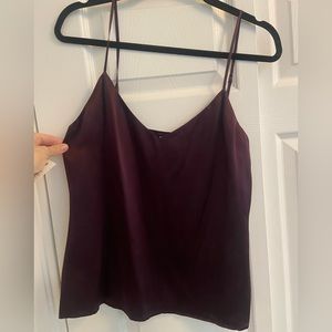 *NWT* L’AGENCE SILK CAMI - BURGUNDY